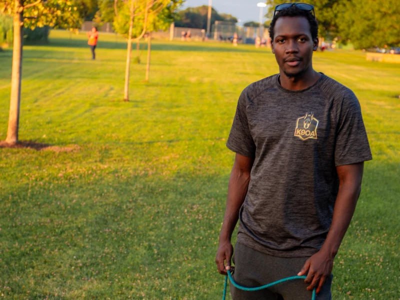 Mo, founder of K9 Obedience Academy, USMC veteran dog trainer Rochester NY